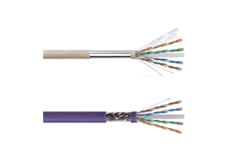 F-UTP CAT6 六类单股屏蔽电缆